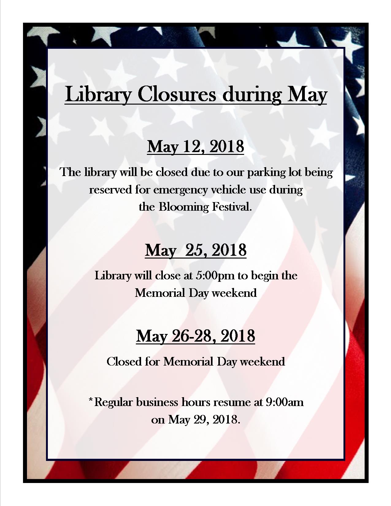 Library closures