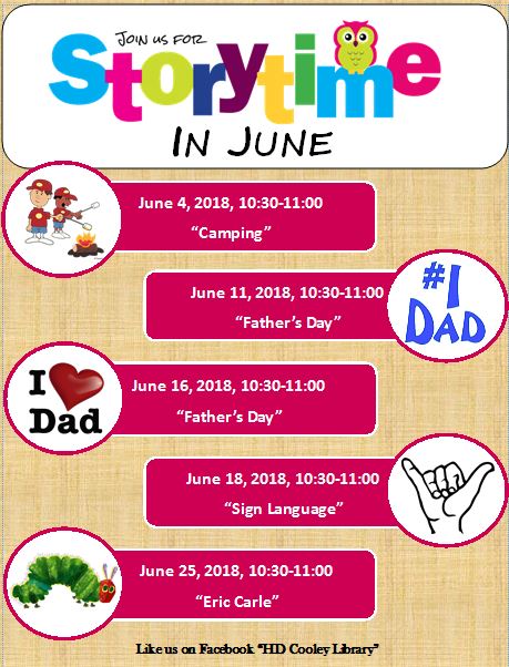 June Storytimes