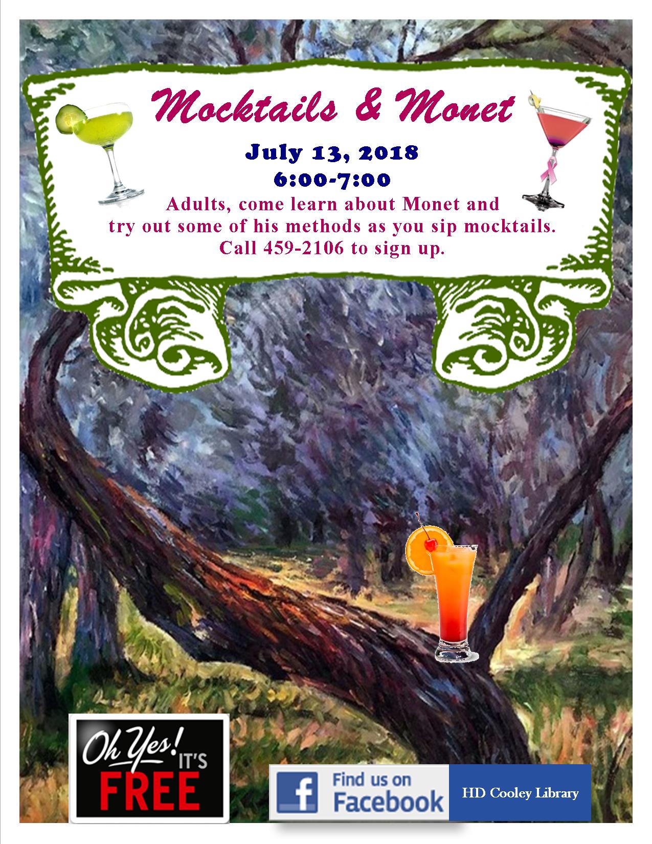 Mocktails & Monet