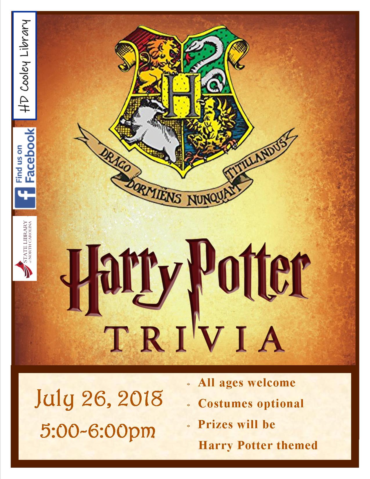 Harry Potter trivia