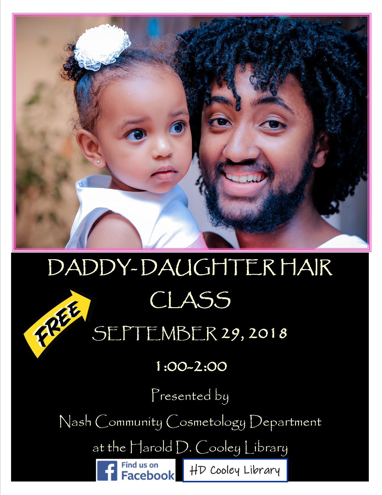 Daddy Daughter Hair Class