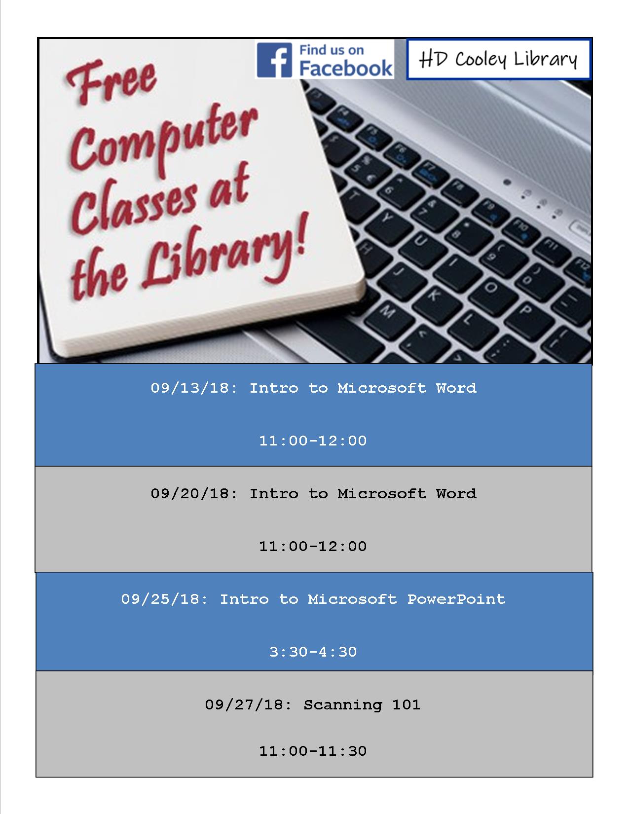 Computer classes