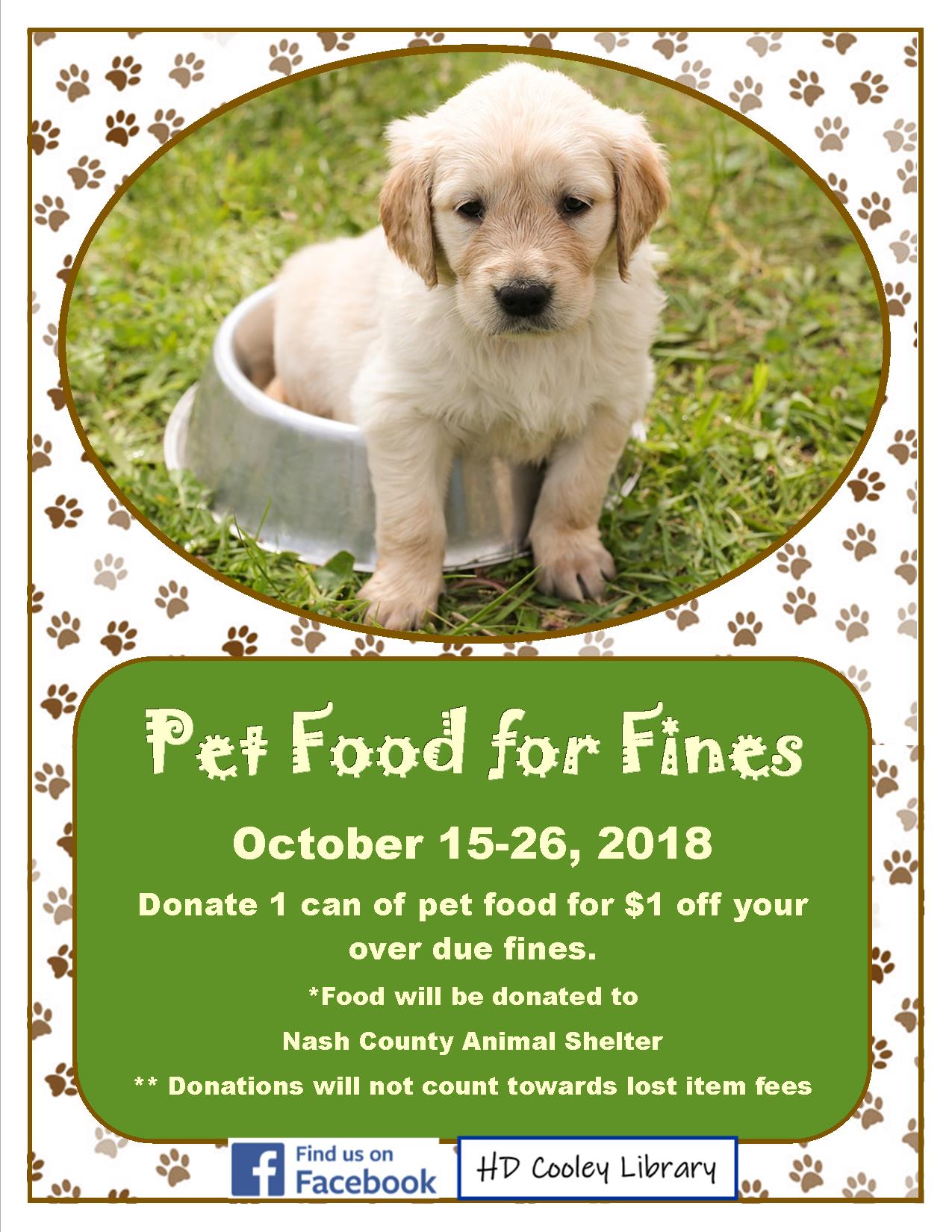 Pet Food for Fines