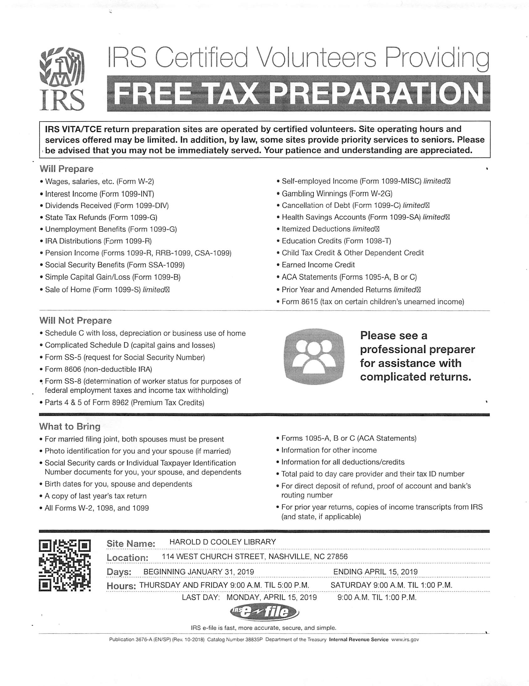 VITA Tax Prep Guidelines