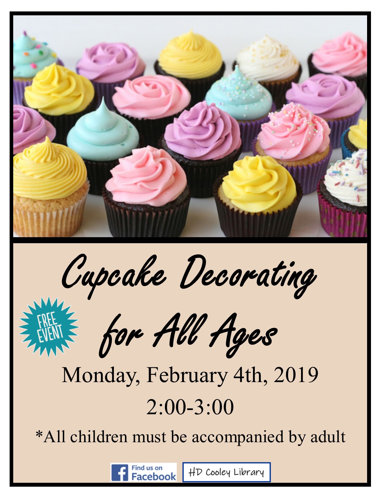 Cupcake Decorating event