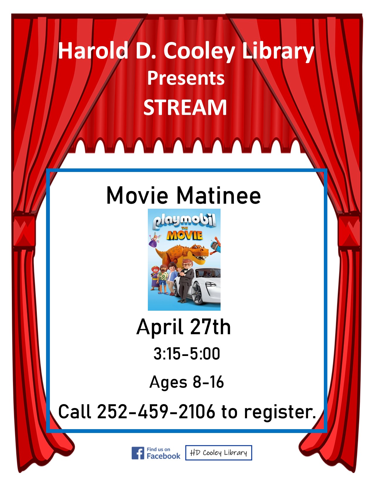 Movie Matinee Date and Time