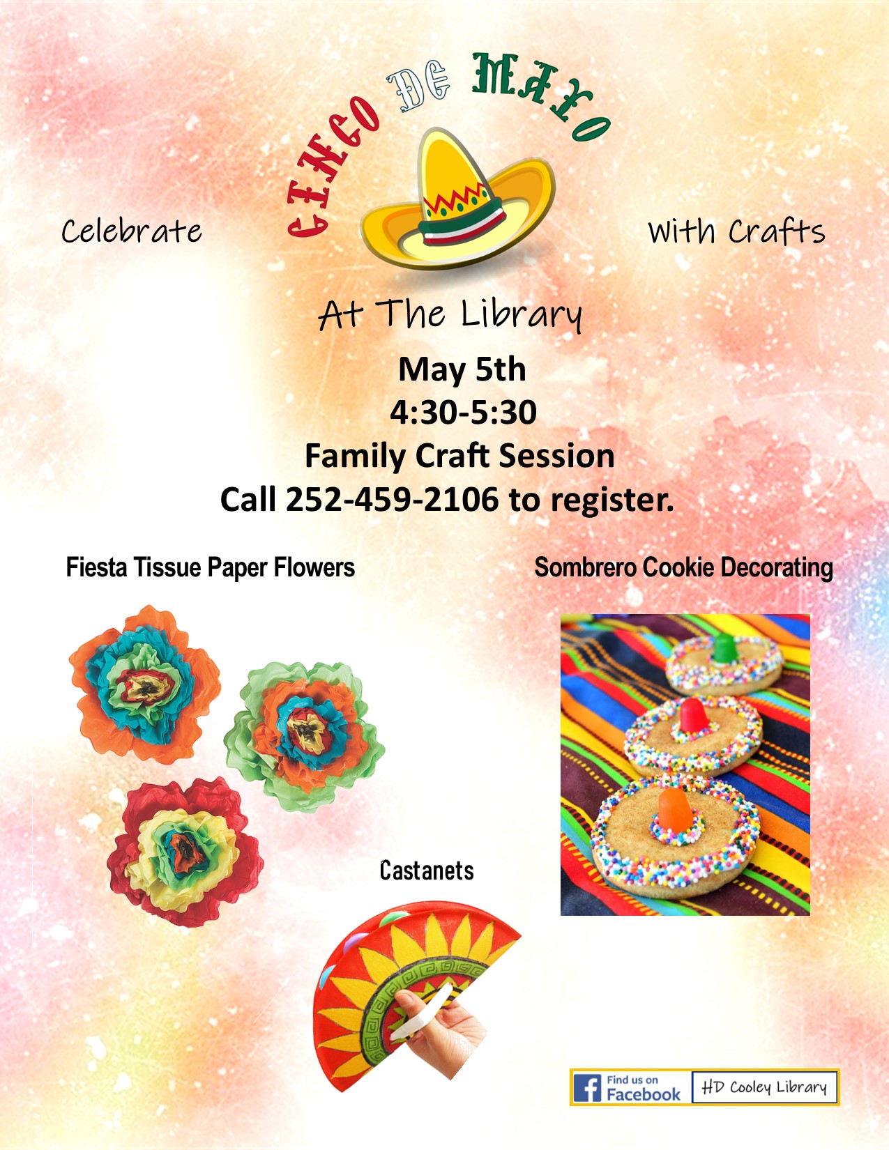 Cinco De Mayo Craft Session Date and Time