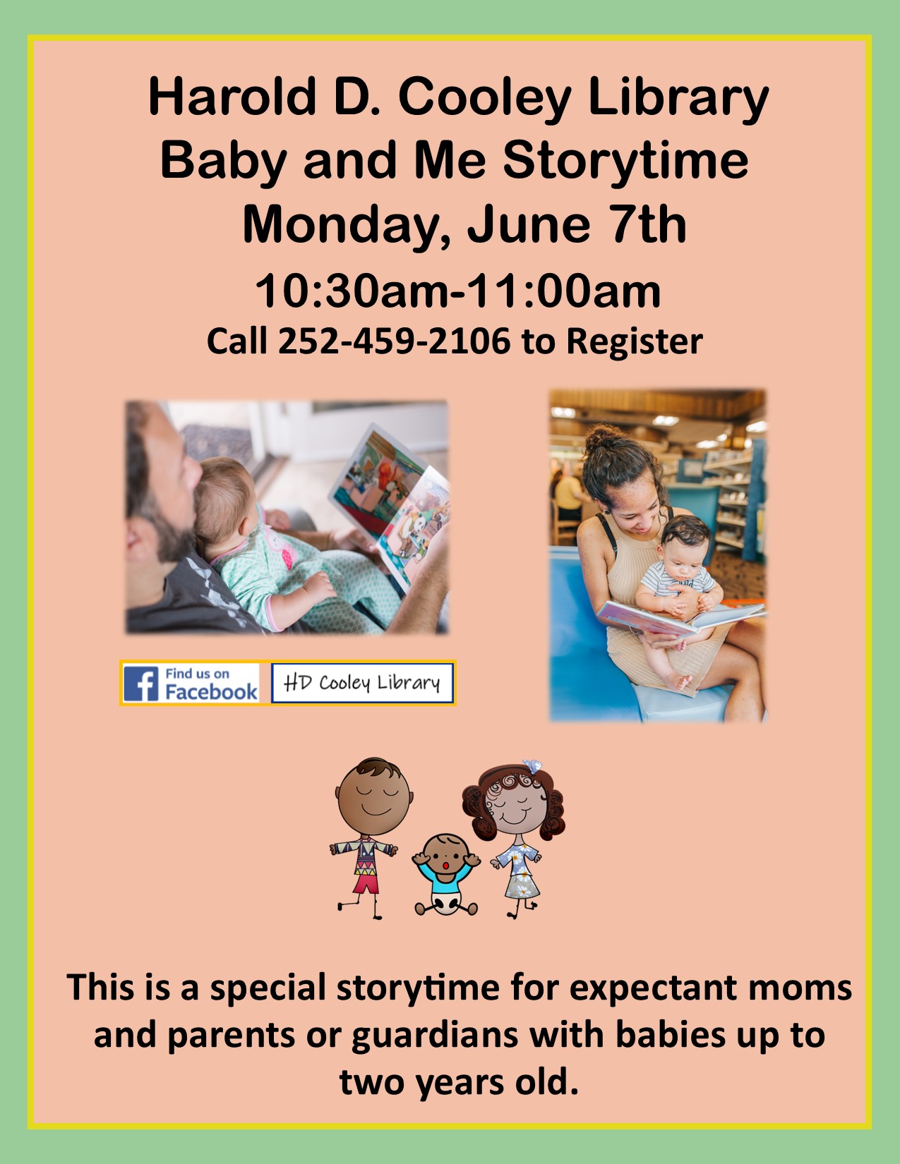 Baby and Me Storytime Date and Time