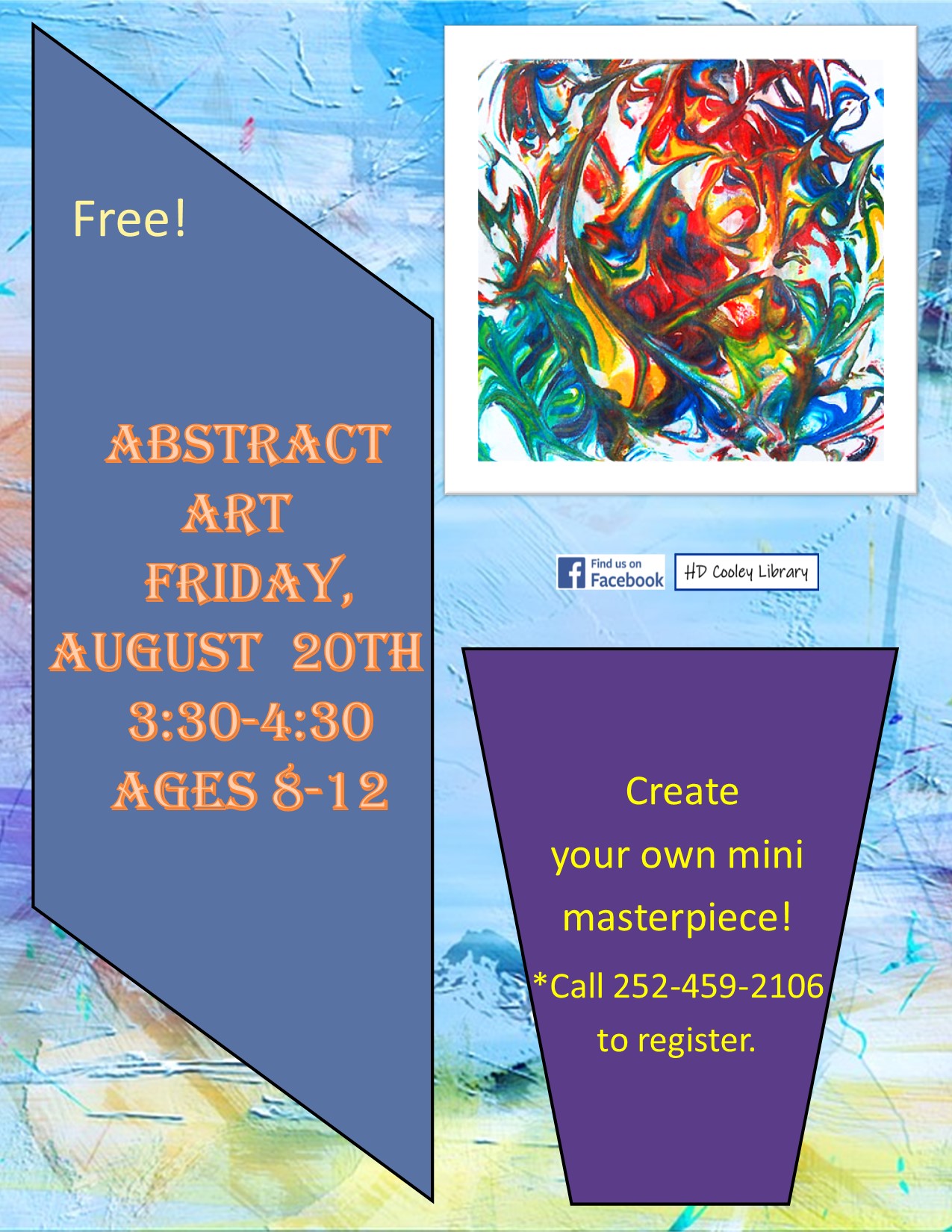 Abstract Art Date and Time