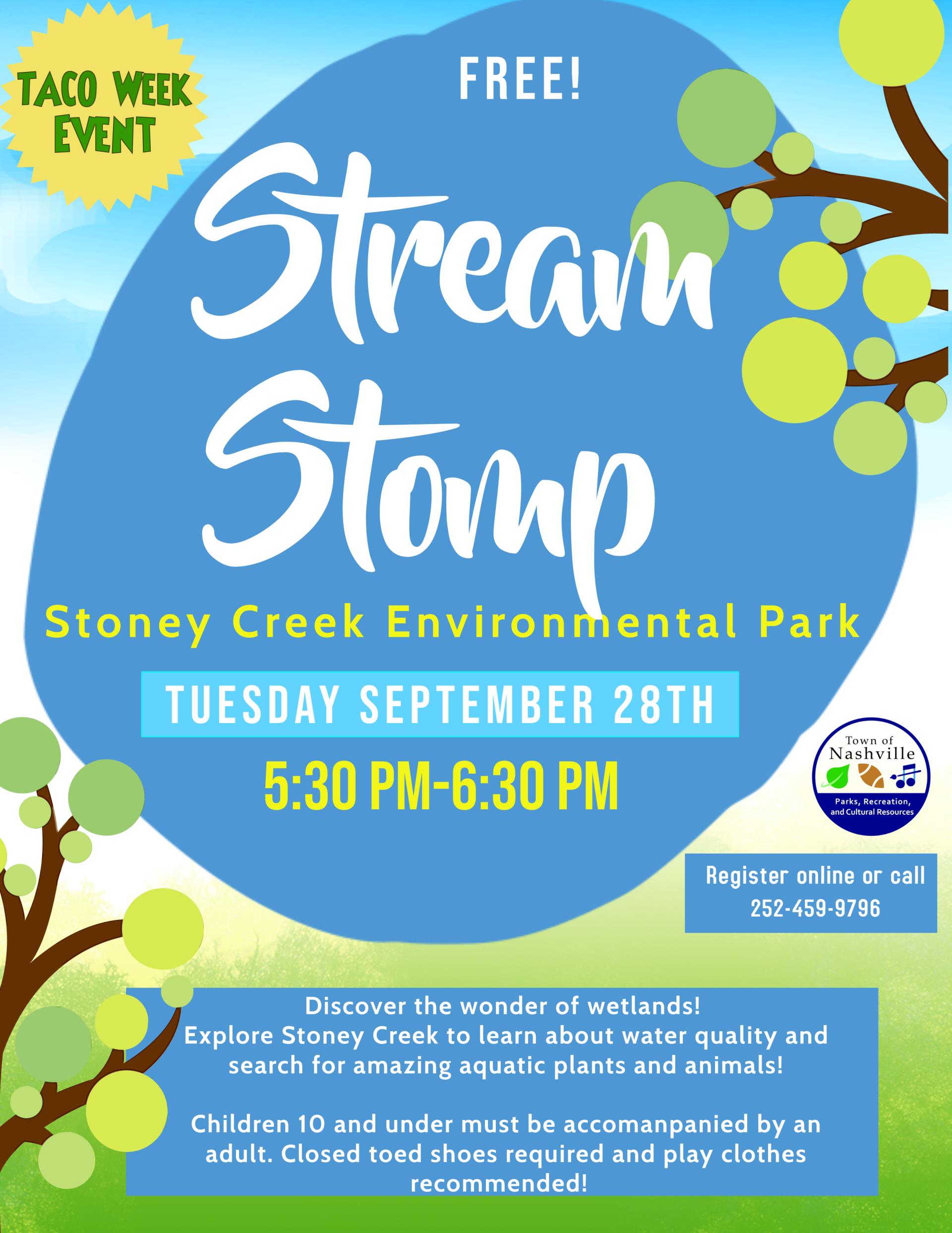 Stream Stomp Flyer