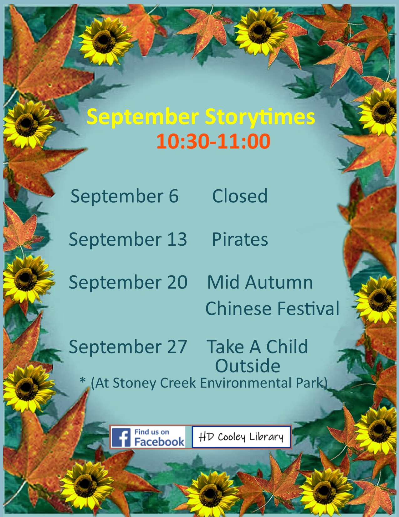 Mid Autumn Chinese Storytime Date and Time