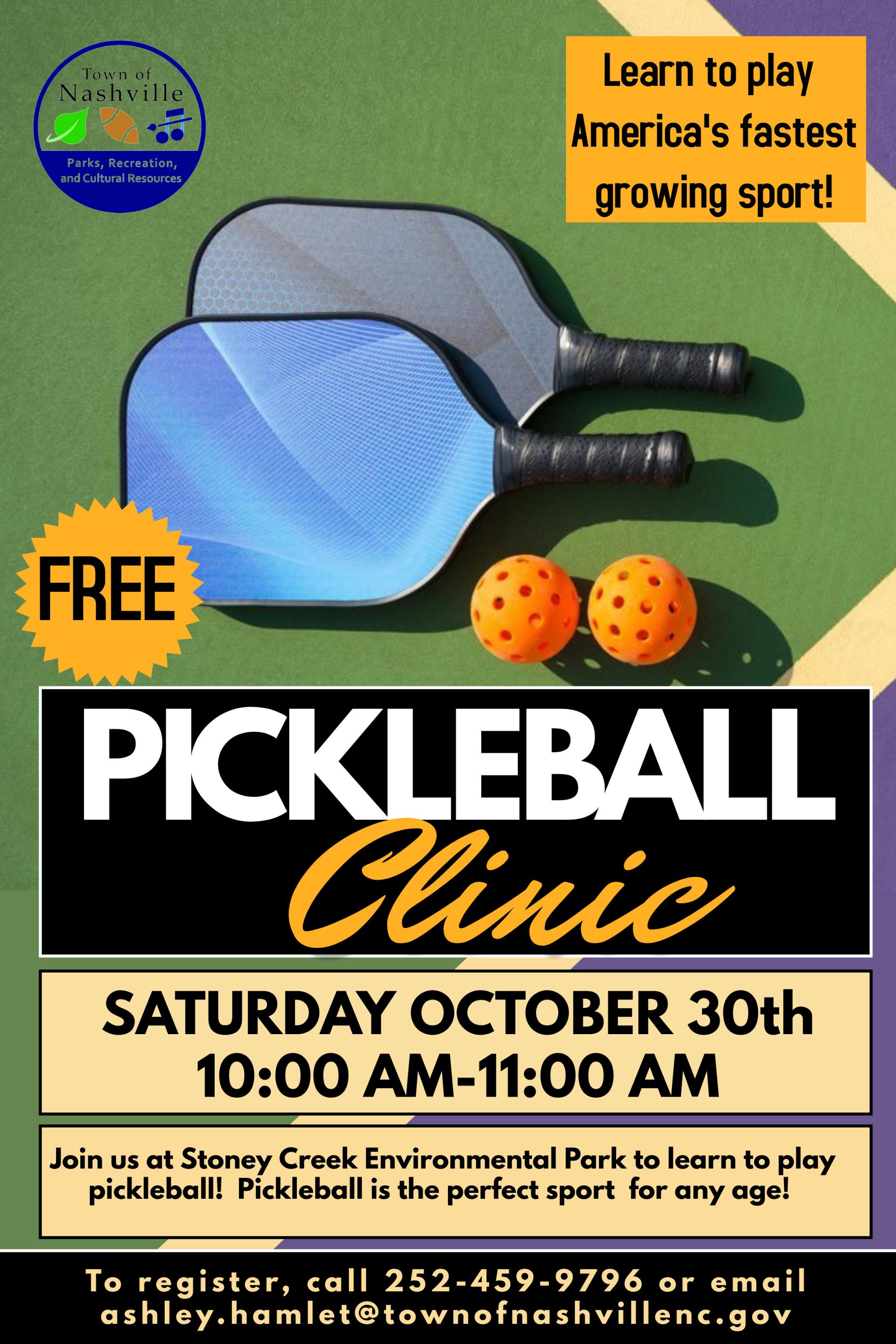 Copy of Pickleball Tournament Poster