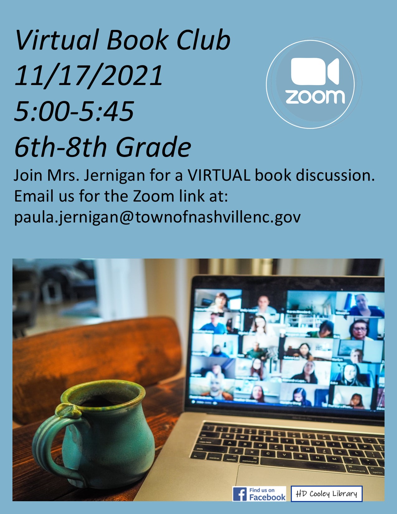 Virtual Book Club Date and Time