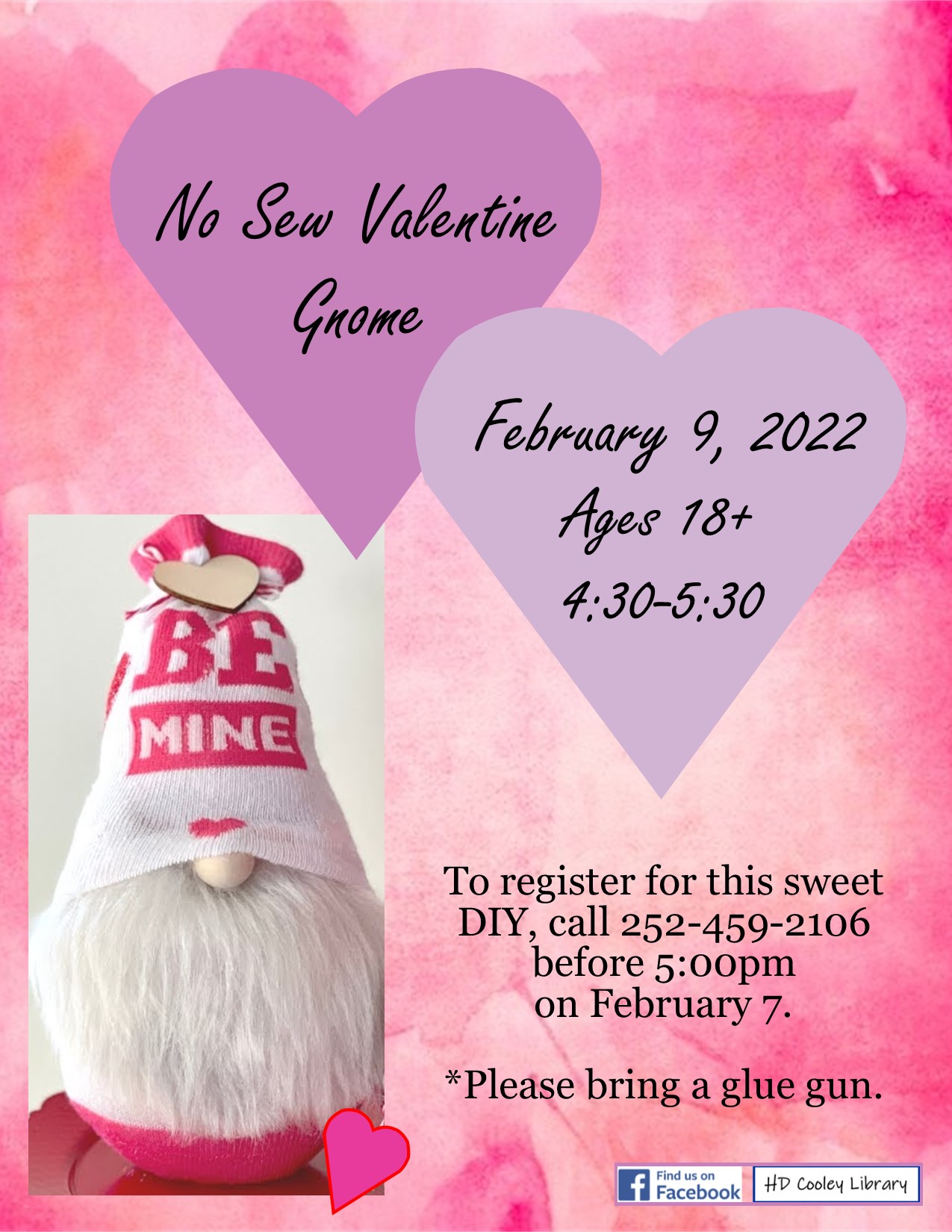 No Sew Valentine Gnome Date and Time