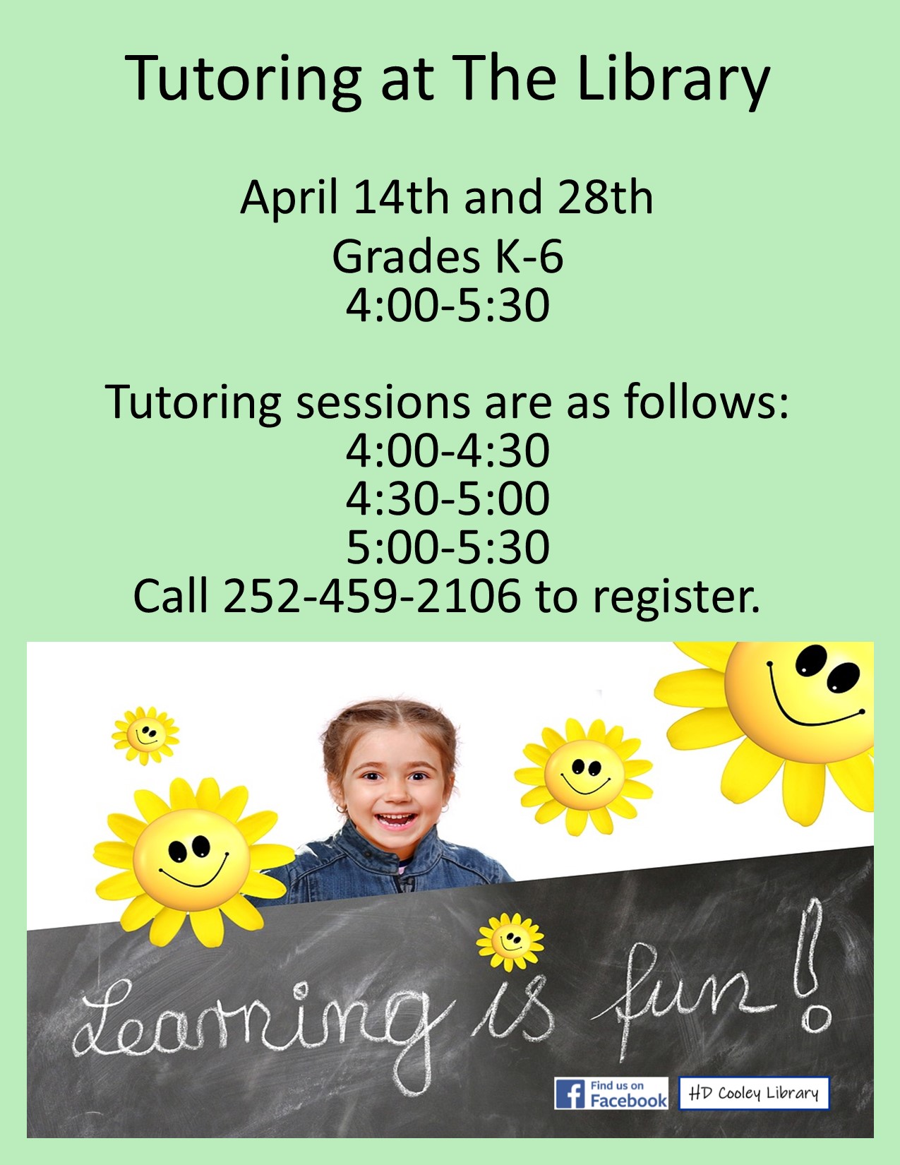 Tutoring Dates and Time