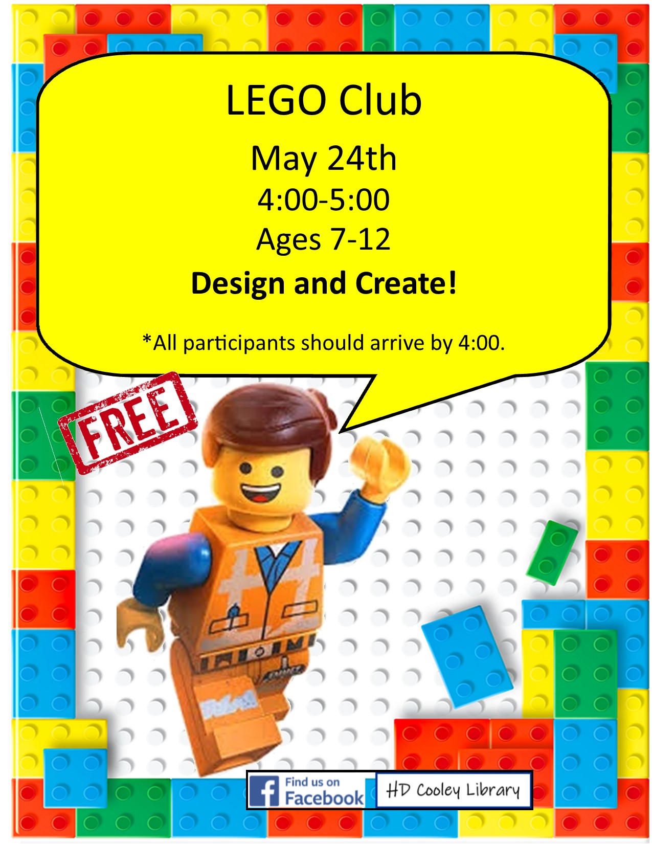 Lego Club Date and Time