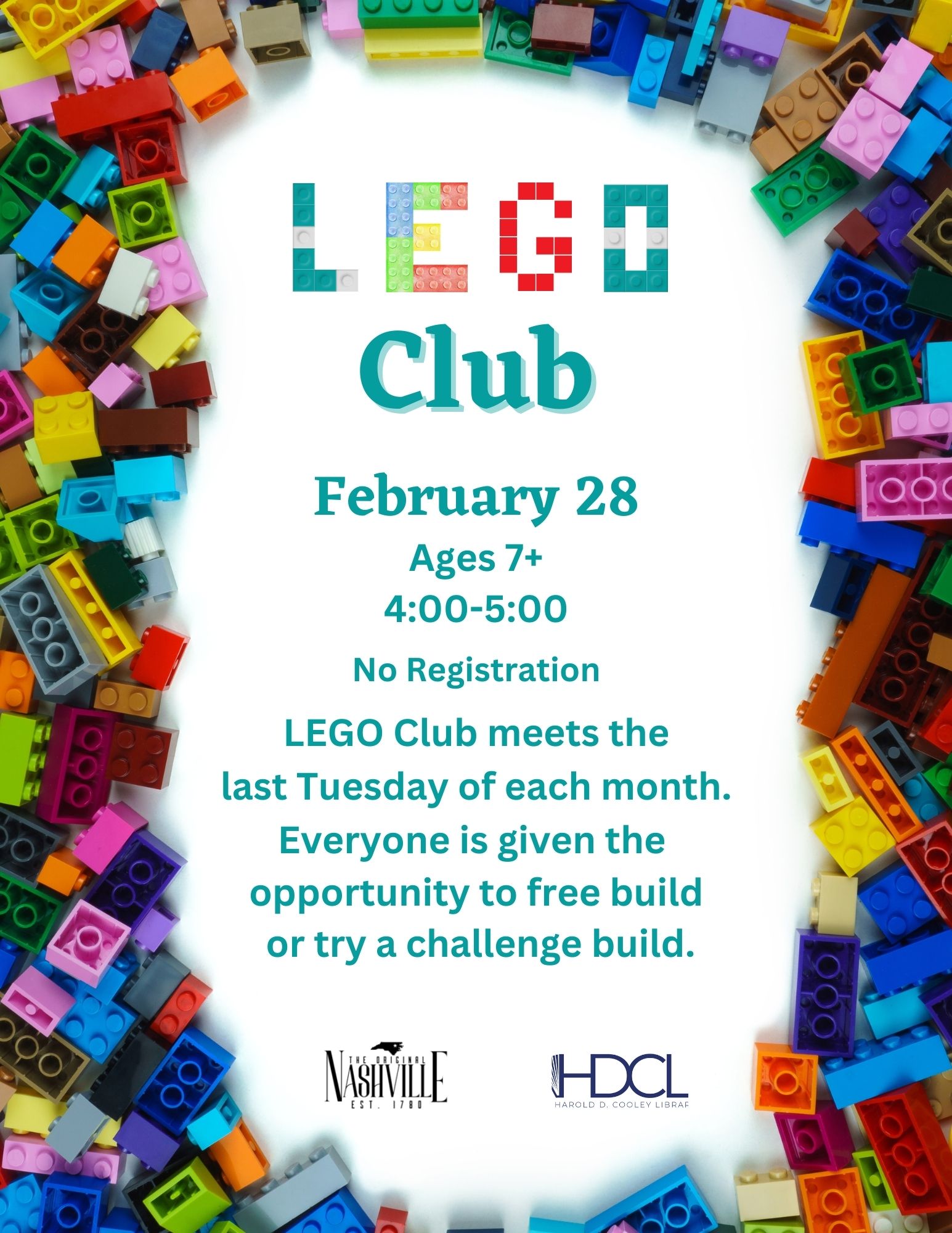 Lego Club Date and Time