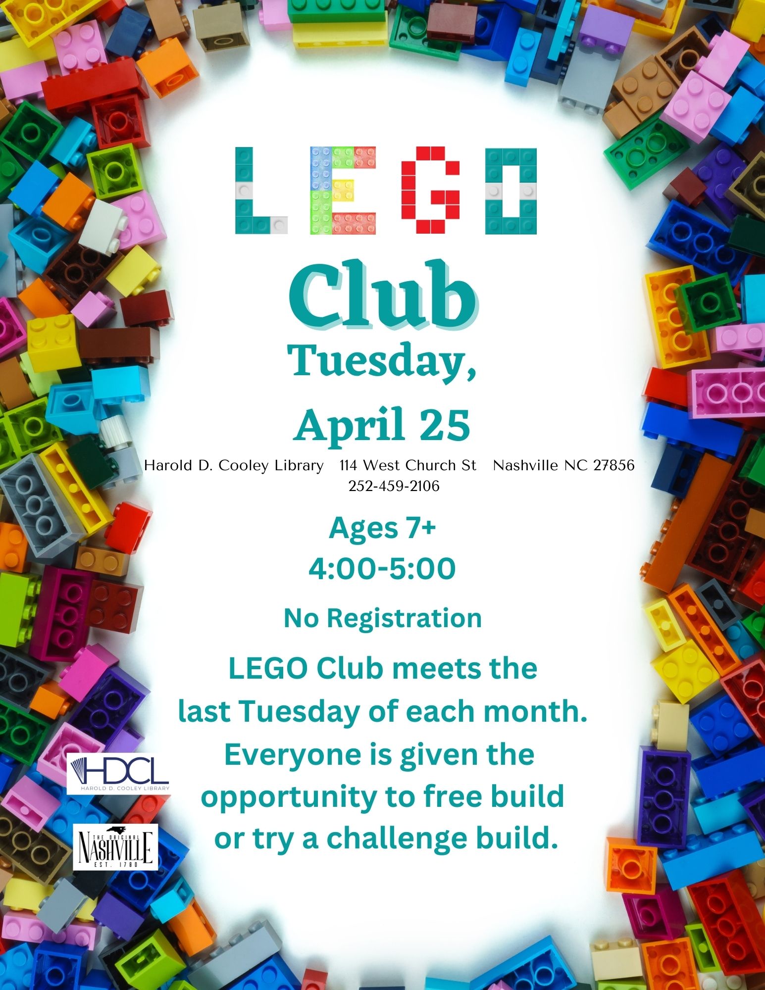 Lego Club Date and Time