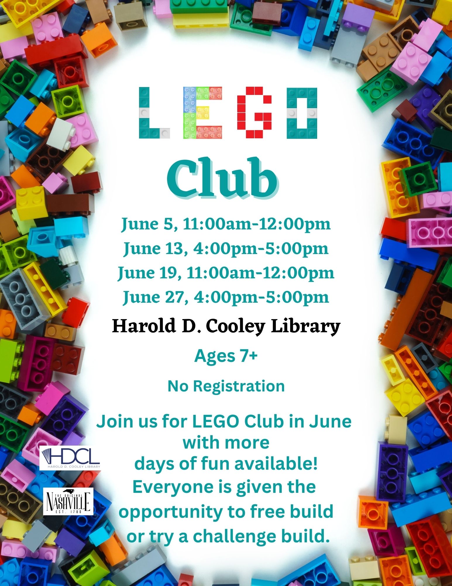 Lego Club Date and Time