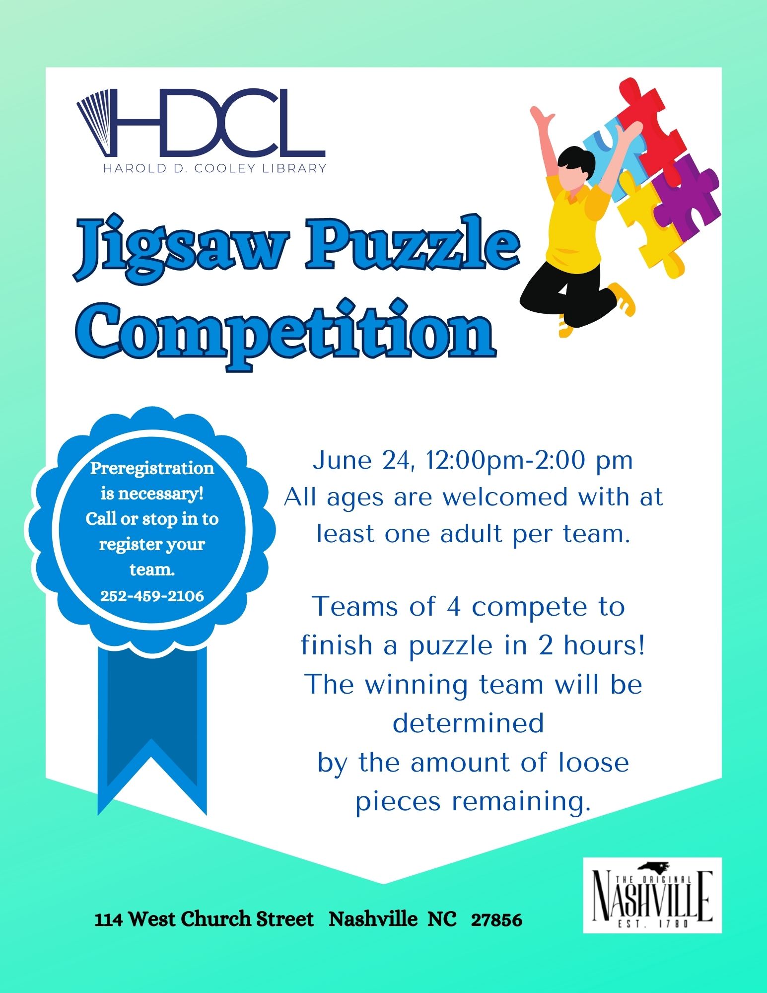 Puzzle Competition Date and Time