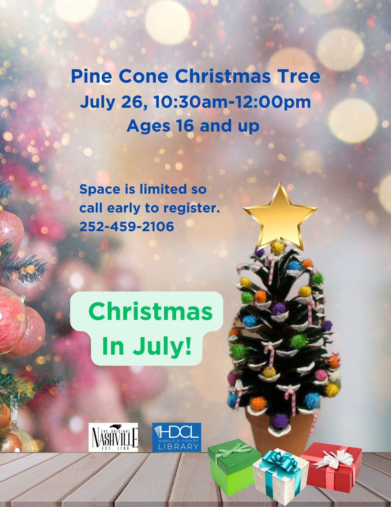 pinecone tree date and time