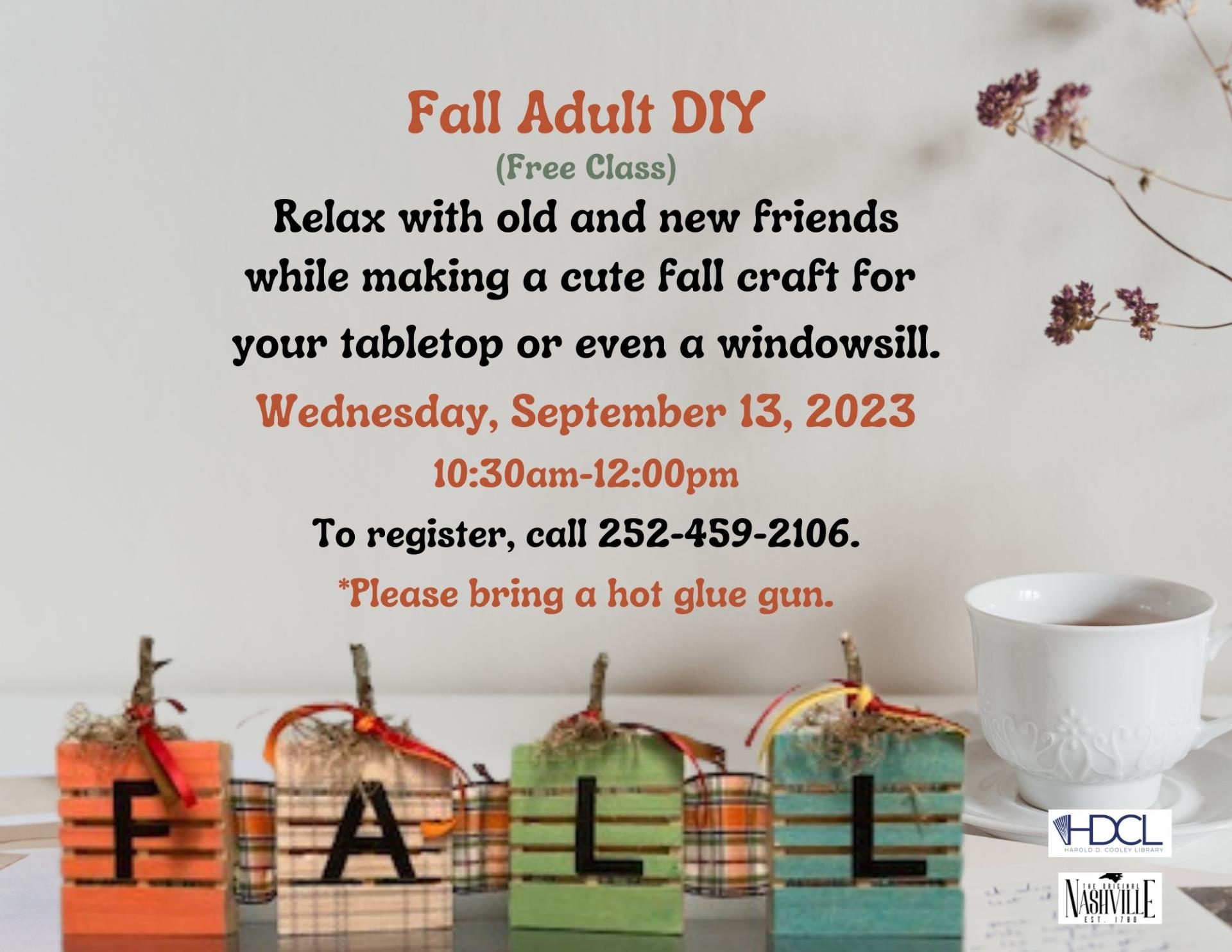 Fall DIY Date and Time