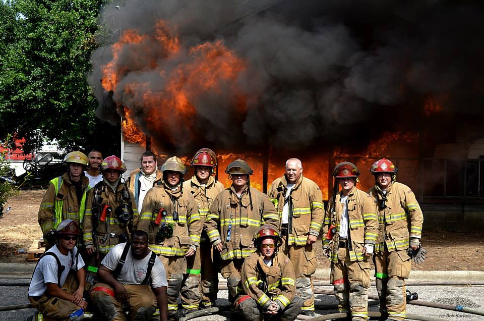 Firefighter group photo 