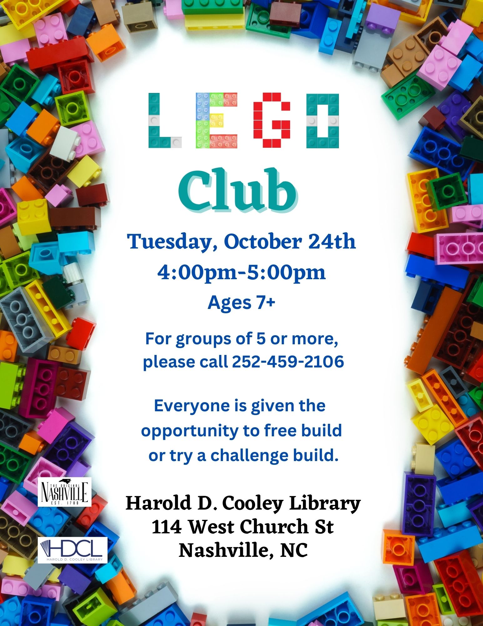 LEGO Club Date and Time