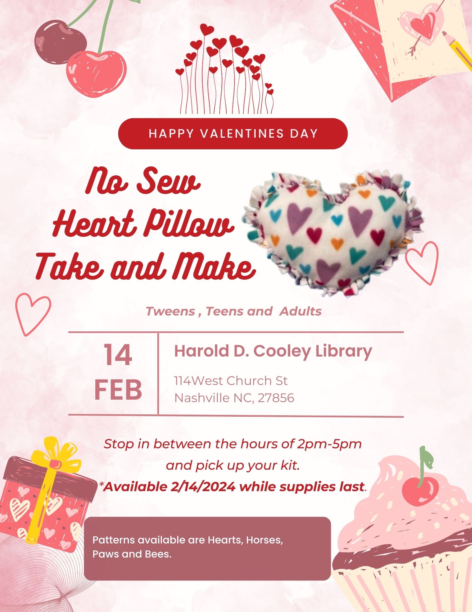 No Sew Heart Pillow Date and Time