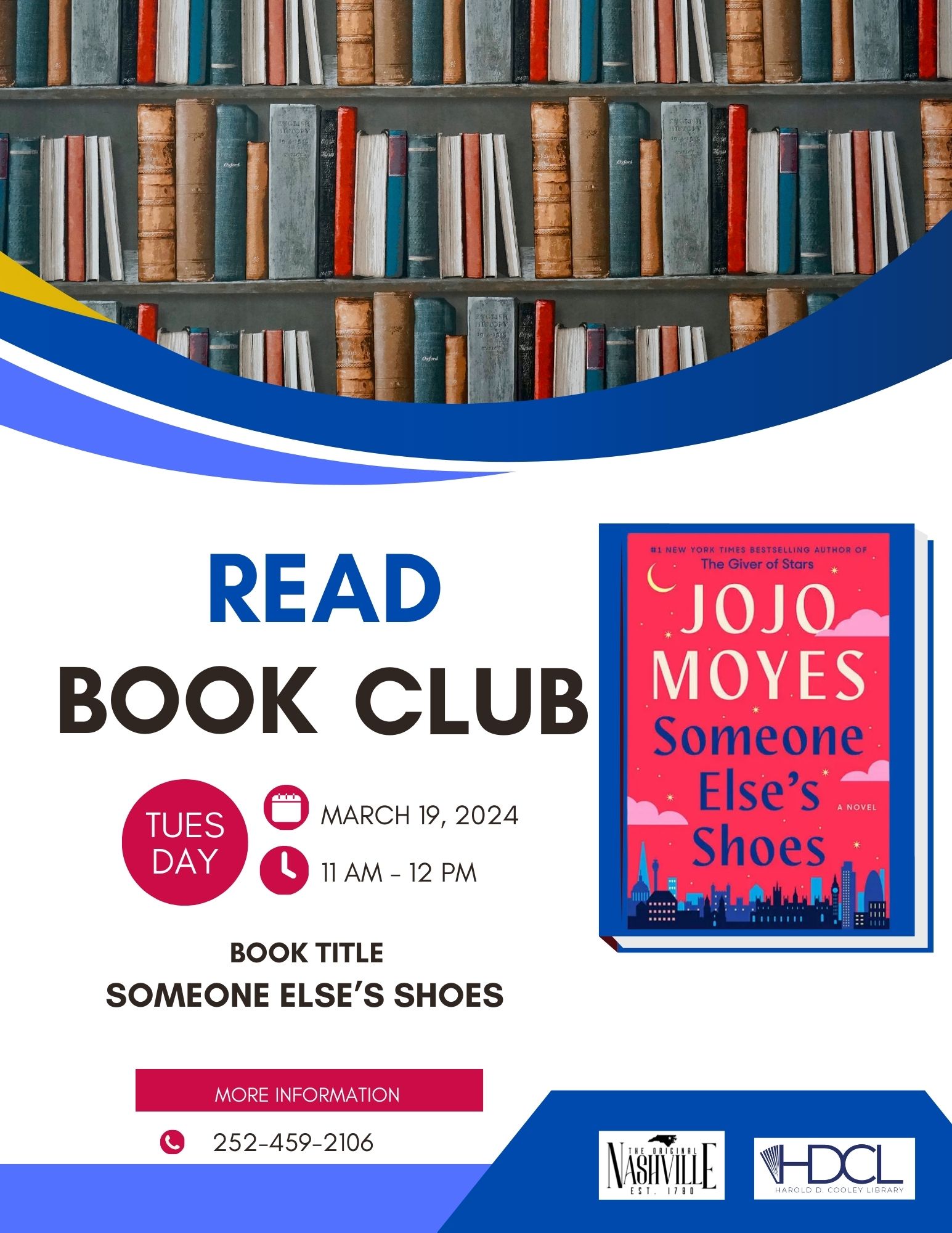 READ Book Club Date and Time